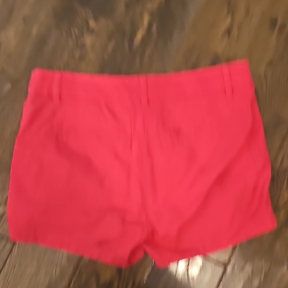J. Crew Vibrant Red High Waist Shorts - Picture 3 of 3